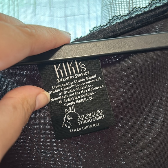 Studio ghibili kikis delivery service mesh velvet hot topic dress - Picture 4 of 6